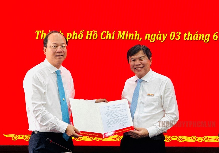 Ông Tăng Hữu Phong giữ chức Phó Trưởng ban Tuyên giáo Thành ủy TP.HCM