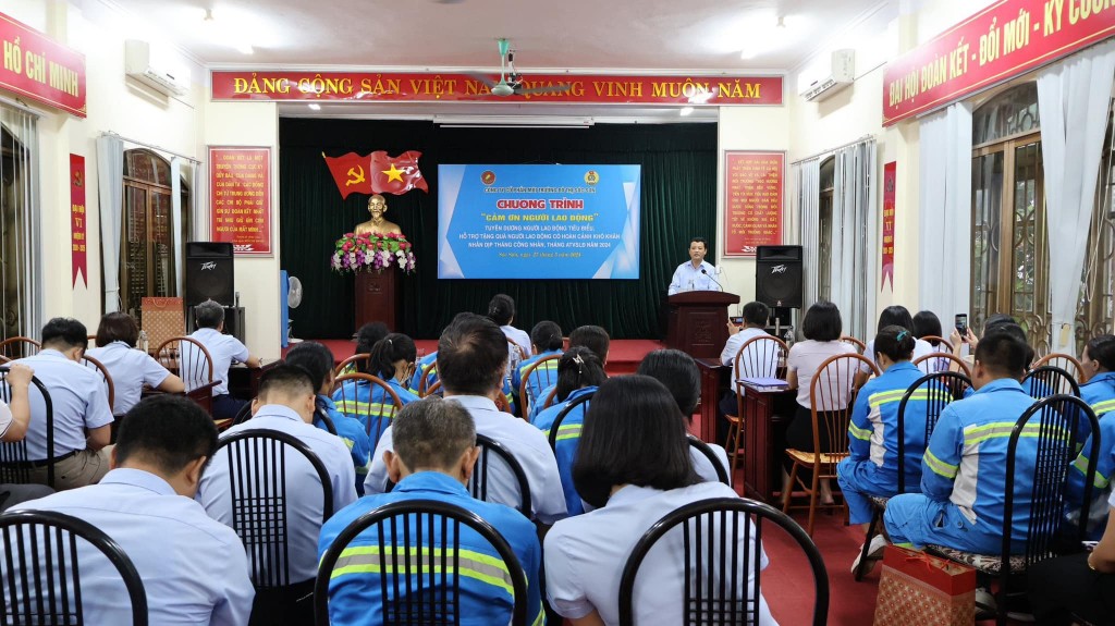 LĐLĐ huyện Sóc Sơn: Đẩy mạnh hoạt động tri ân người lao động
