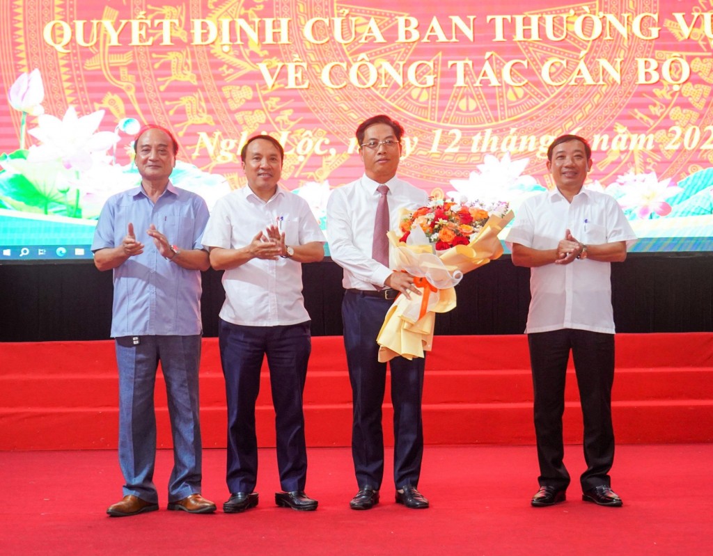Huyện ủy Nghi Lộc có tân Phó Bí thư