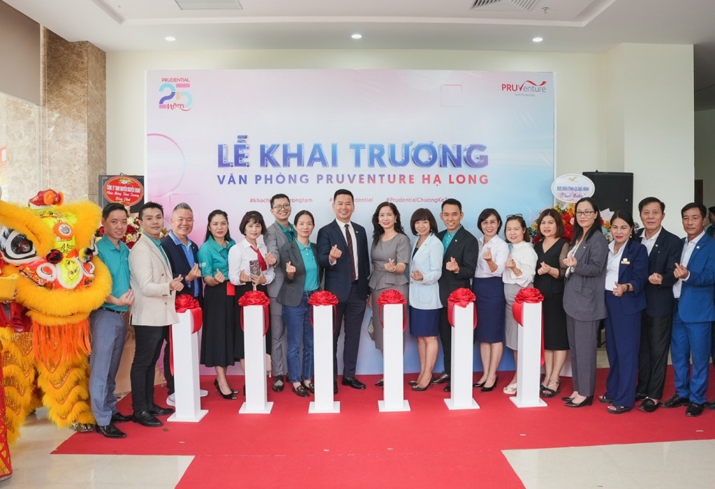 Prudential chính thức khai trương văn phòng PRUVenture Quảng Ninh