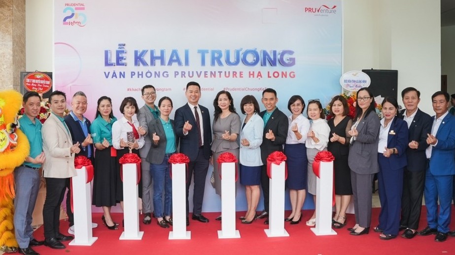 Khai trương Văn phòng PRUVenture Quảng Ninh, Prudential khẳng định chiến lược đầu tư dài hạn vào con người