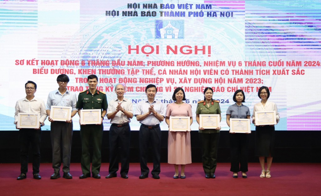 Hội Nhà báo thành phố Hà Nội: Đóng góp thiết thực vào hoạt động chung của Hội Nhà báo Việt Nam