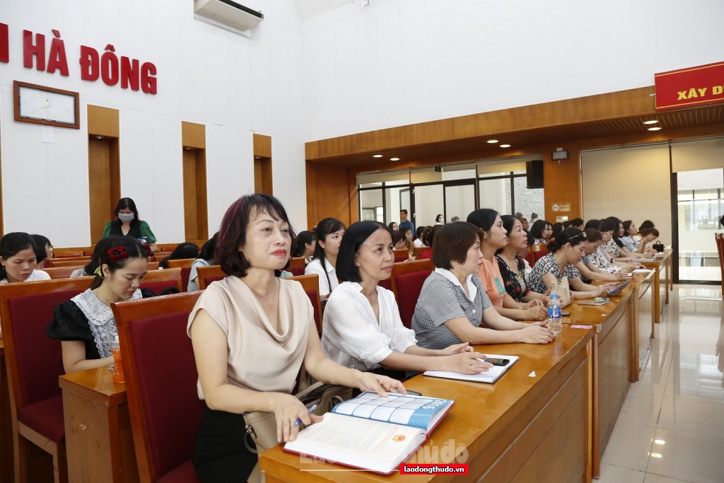 Hà Đông: Tập huấn Bồi dưỡng lý luận chính trị và nghiệp vụ cho cán bộ Công đoàn cơ sở
