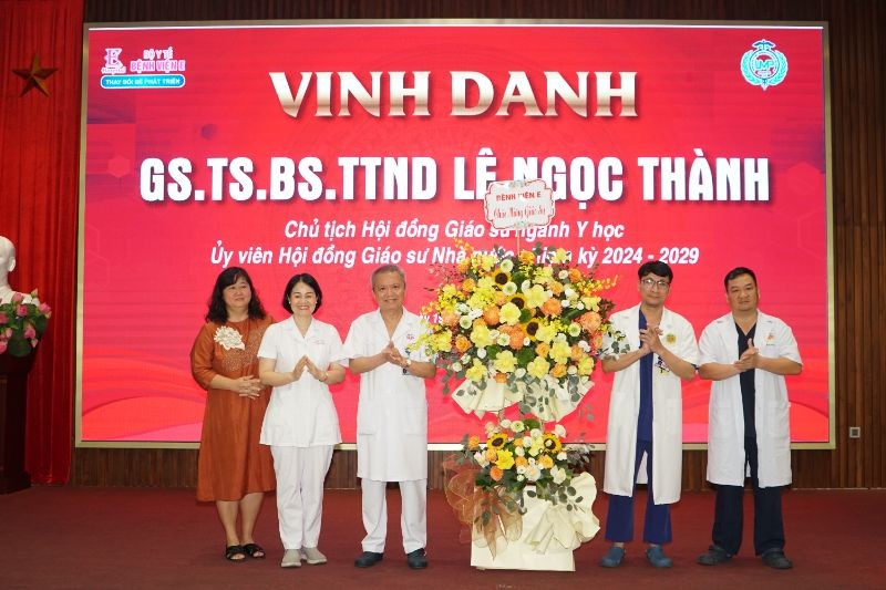 Giáo sư Lê Ngọc Thành làm Chủ tịch Hội đồng Giáo sư chuyên ngành Y học