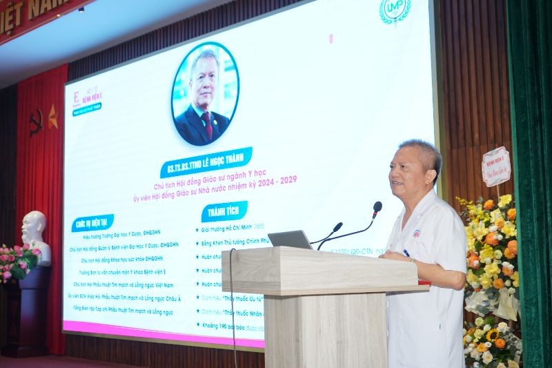 Giáo sư Lê Ngọc Thành làm Chủ tịch Hội đồng Giáo sư chuyên ngành Y học
