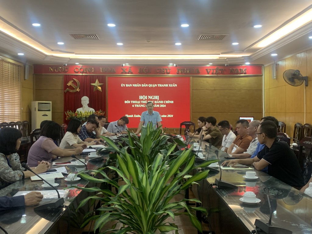 Quận Thanh Xuân: Nỗ lực giải quyết thủ tục hành chính
