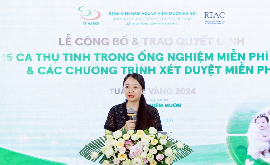 Đồng hành cùng các gia đình hiếm muộn trên hành trình “tìm” con