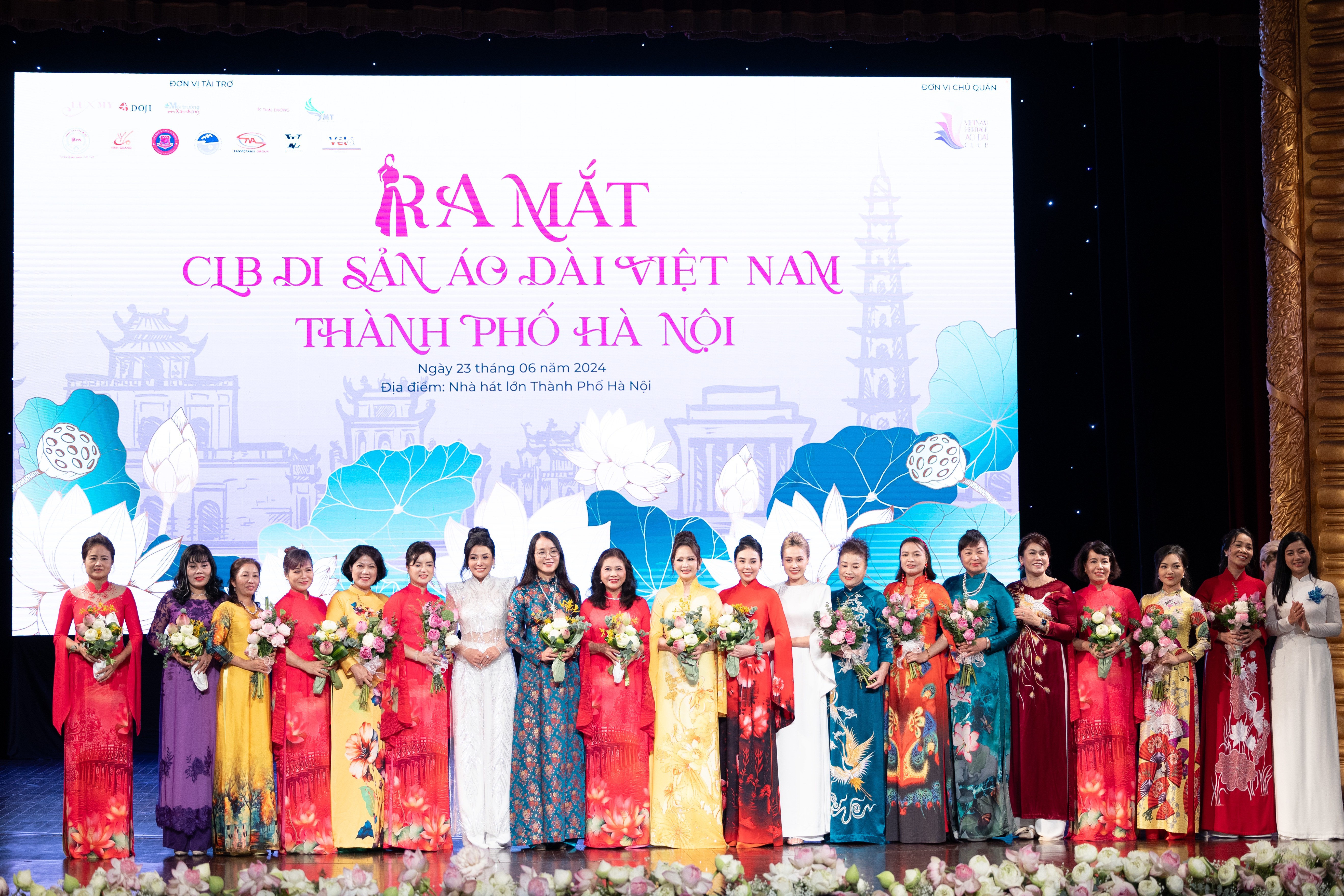 Chính thức ra mắt Câu lạc bộ Di sản Áo dài Việt Nam thành phố Hà Nội