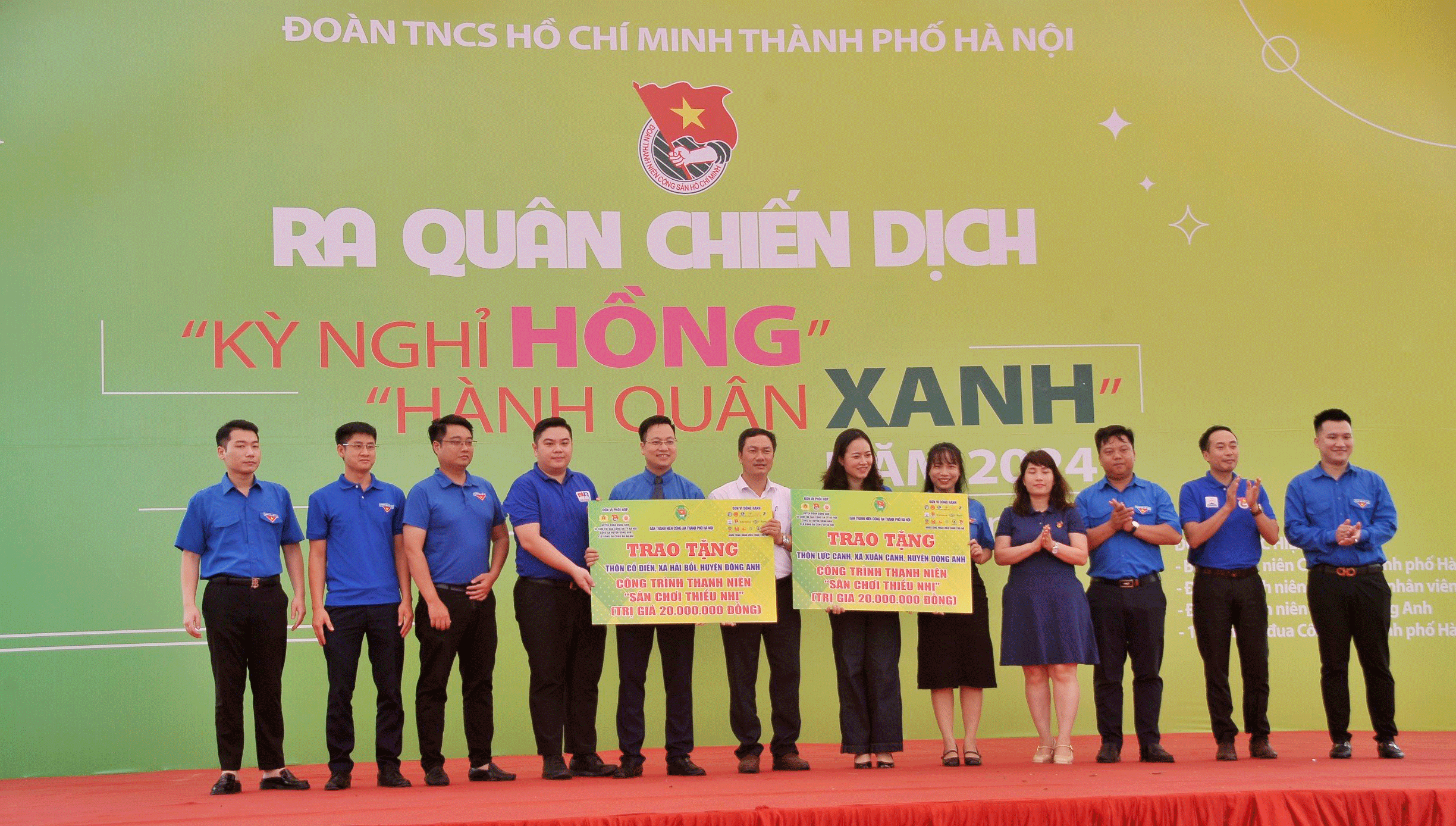 Hà Nội: Gần 1.000 đoàn viên, thanh niên ra mắt chiến dịch tình nguyện hè