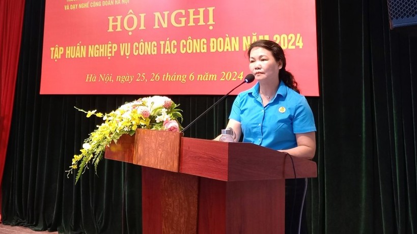 Công đoàn ngành GTVT Hà Nội: Tập huấn nghiệp vụ cho 120 cán bộ Công đoàn cơ sở