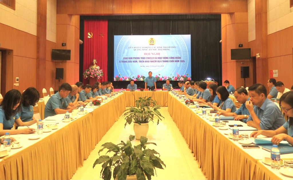 Hoạt động Công đoàn các thành phố Hà Nội, Hải Phòng và tỉnh Quảng Ninh được triển khai hiệu quả