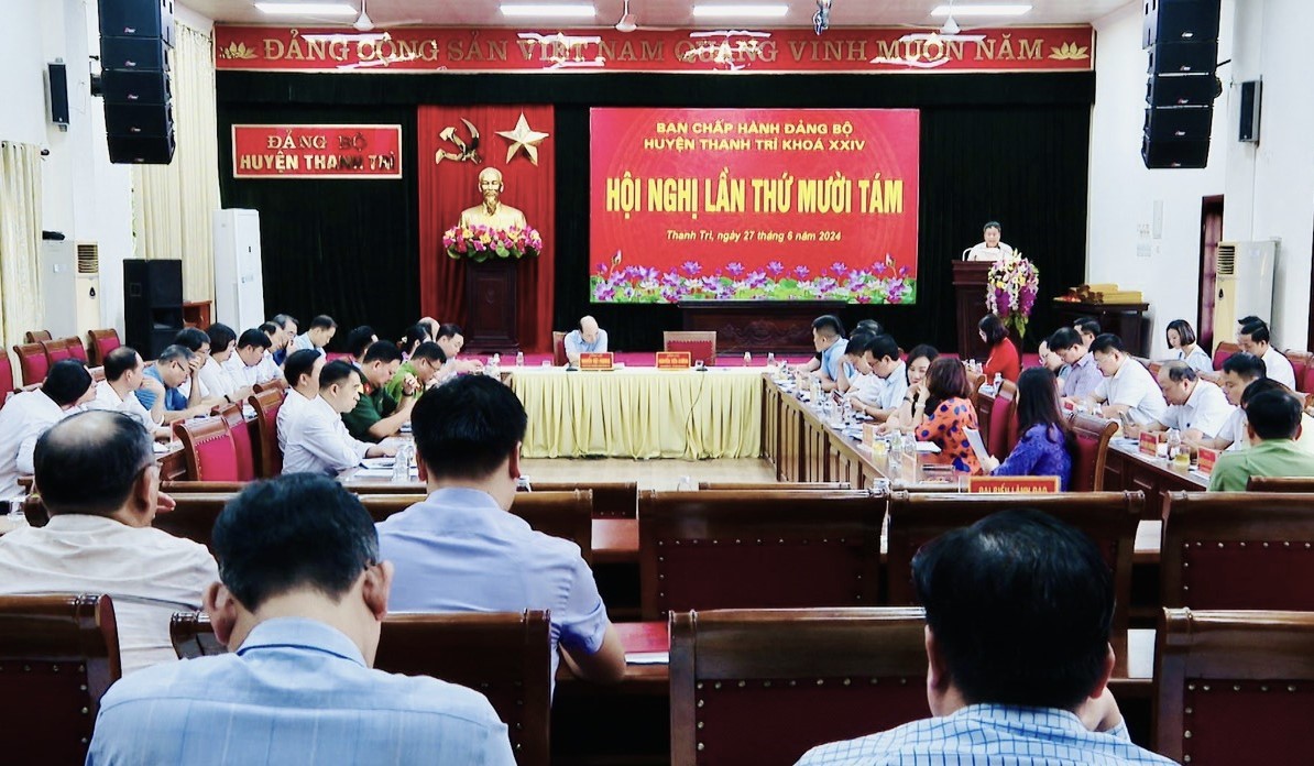 Huyện Thanh Trì đã đạt 33/34 tiêu chuẩn thành lập quận