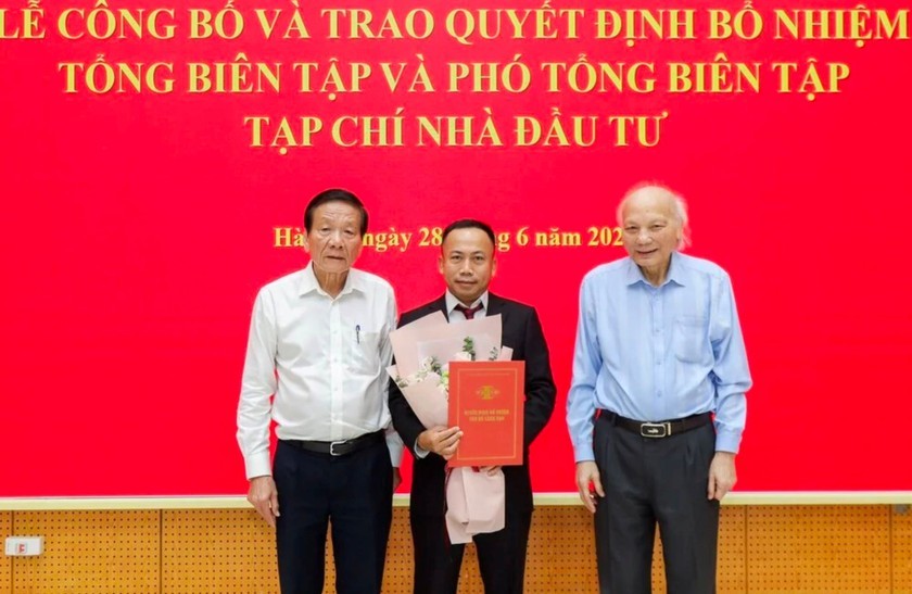 Ông Phạm Đức Sơn giữ chức Tổng biên tập Tạp chí Nhà đầu tư