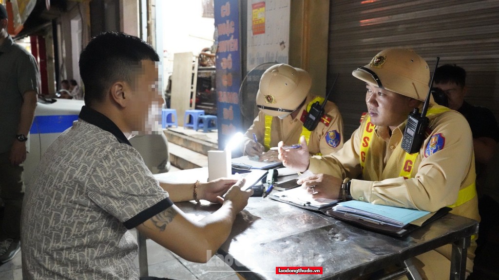 Hà Nội: Người dân đánh giá cao công tác xử lý "ma men" tham gia giao thông