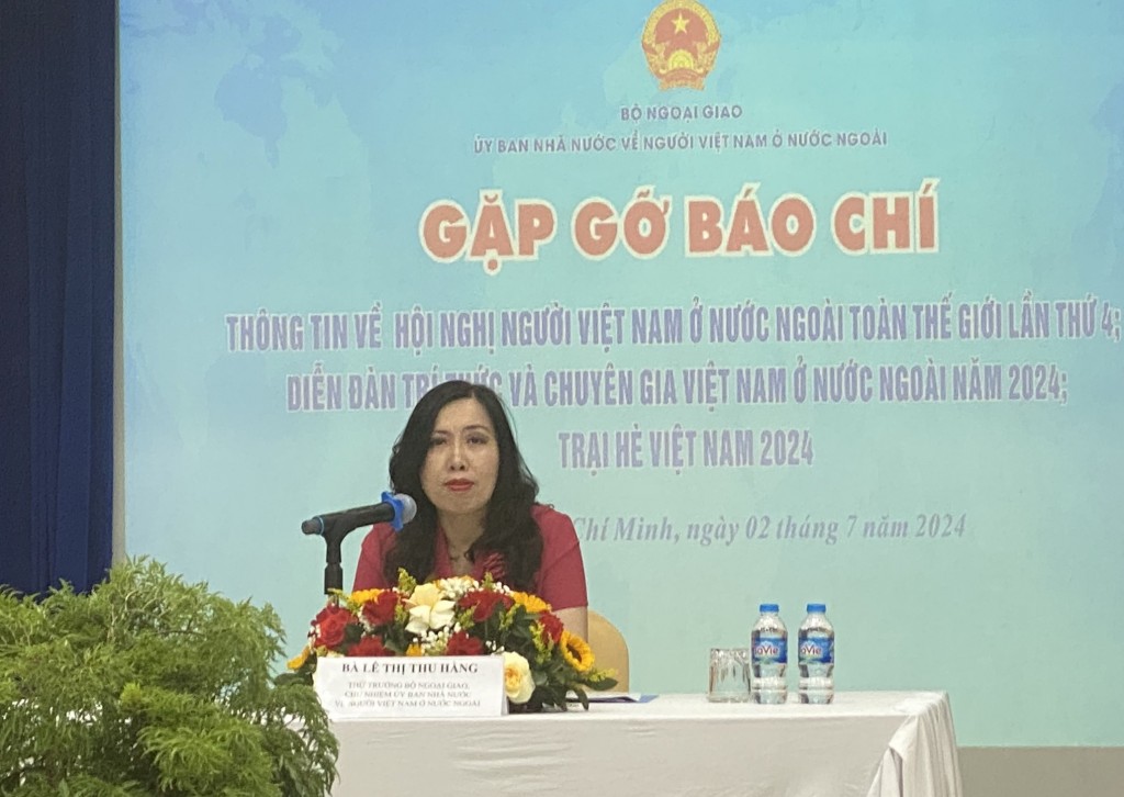 Từ ngày 21 - 24/8 diễn ra Hội nghị người Việt Nam ở nước ngoài toàn thế giới lần thứ 4