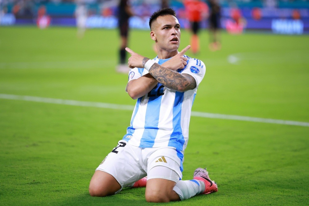 Tiền đạo Martinez của Argentina đứng đầu Bảng xếp hạng “Vua phá lưới” Copa America 2024
