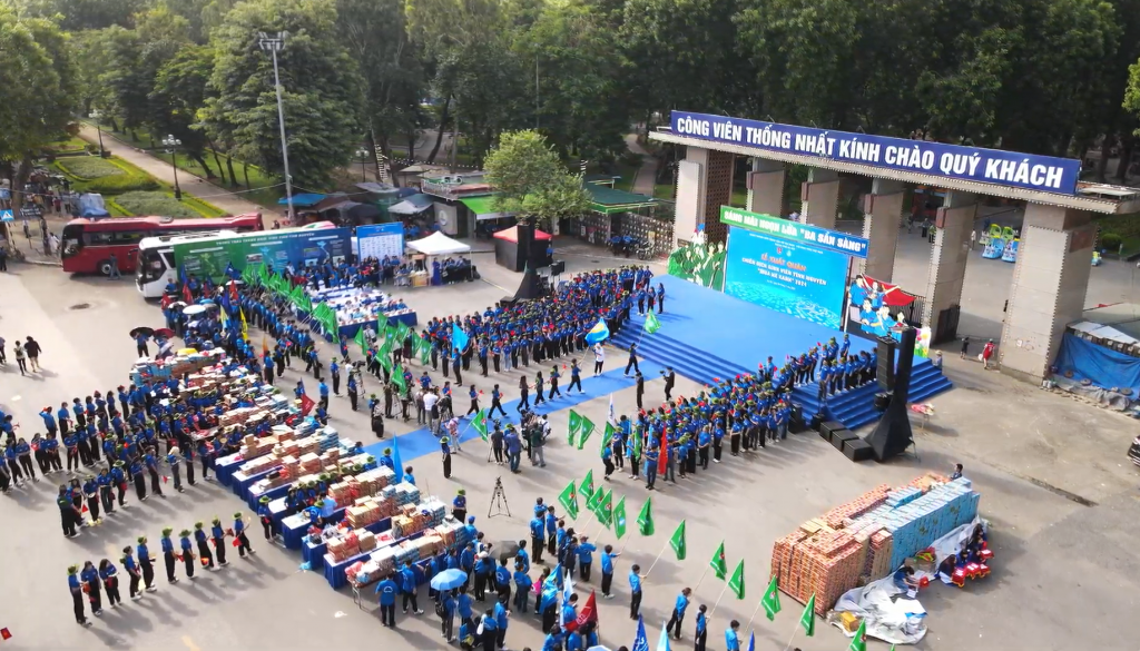 Hà Nội: Hơn 16.000 tình nguyện viên tham gia chiến dịch “Mùa hè xanh”