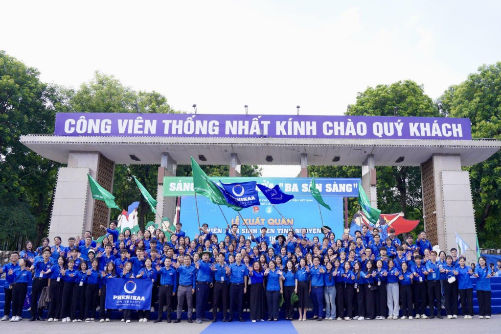 Hà Nội: 60 đội hình tình nguyện ra quân chiến dịch “Mùa hè xanh 2024”