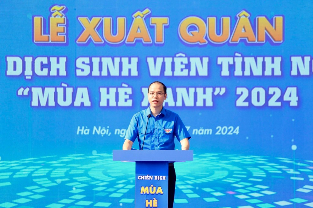 Hà Nội: 60 đội hình tình nguyện ra quân chiến dịch “Mùa hè xanh 2024”