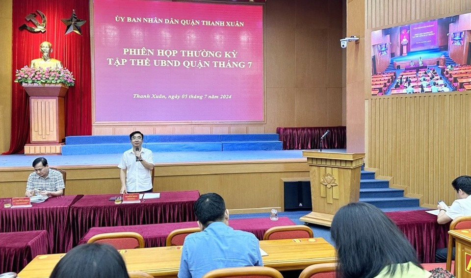 Quận Thanh Xuân: Thu ngân sách 6 tháng đạt hơn 3.747,4 tỷ đồng