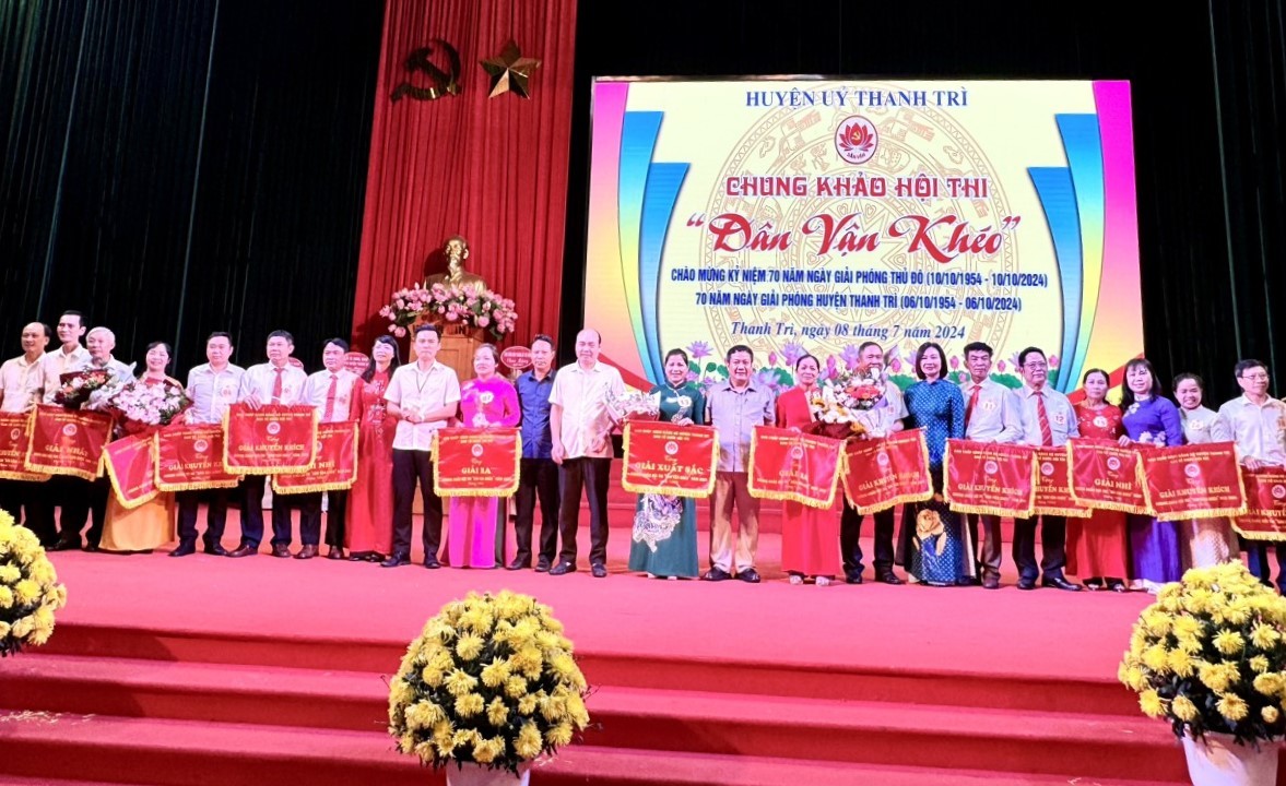 Sôi nổi hội thi “Dân vận khéo” huyện Thanh Trì