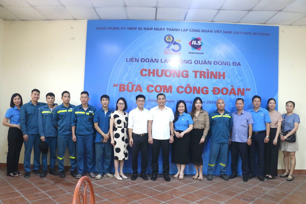 LĐLĐ quận Đống Đa tổ chức chương trình “Bữa cơm Công đoàn”