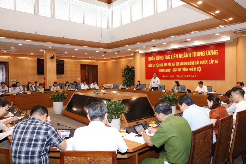Sau sắp xếp, Hà Nội dự kiến giảm 61 đơn vị hành chính cấp xã