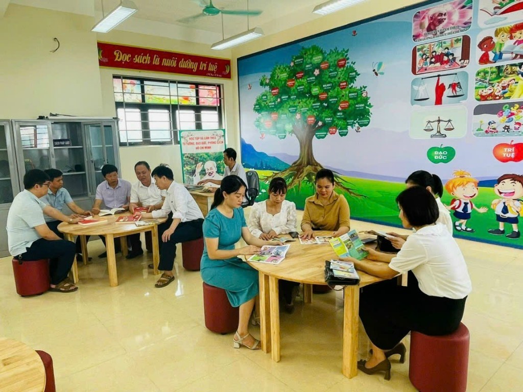 Xây dựng Trường TH và THCS Mỹ Đức trở thành trường học thông minh