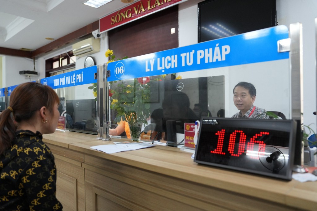 Thành phố Hà Nội kiến nghị bỏ yêu cầu Phiếu Lý lịch tư pháp trong một số thủ tục hành chính