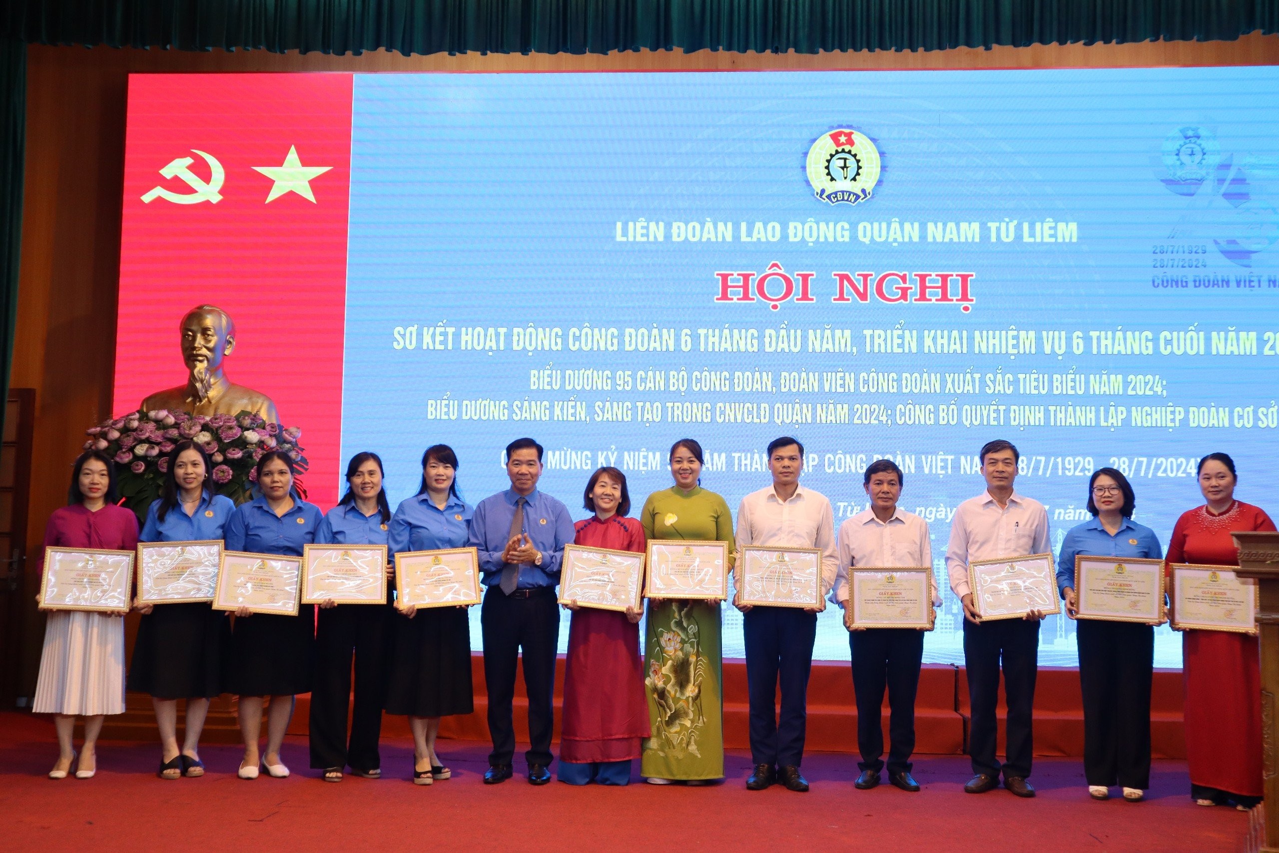 LĐLĐ quận Nam Từ Liêm: Nhiều hoạt động chào mừng 95 năm Ngày thành lập Công đoàn Việt Nam
