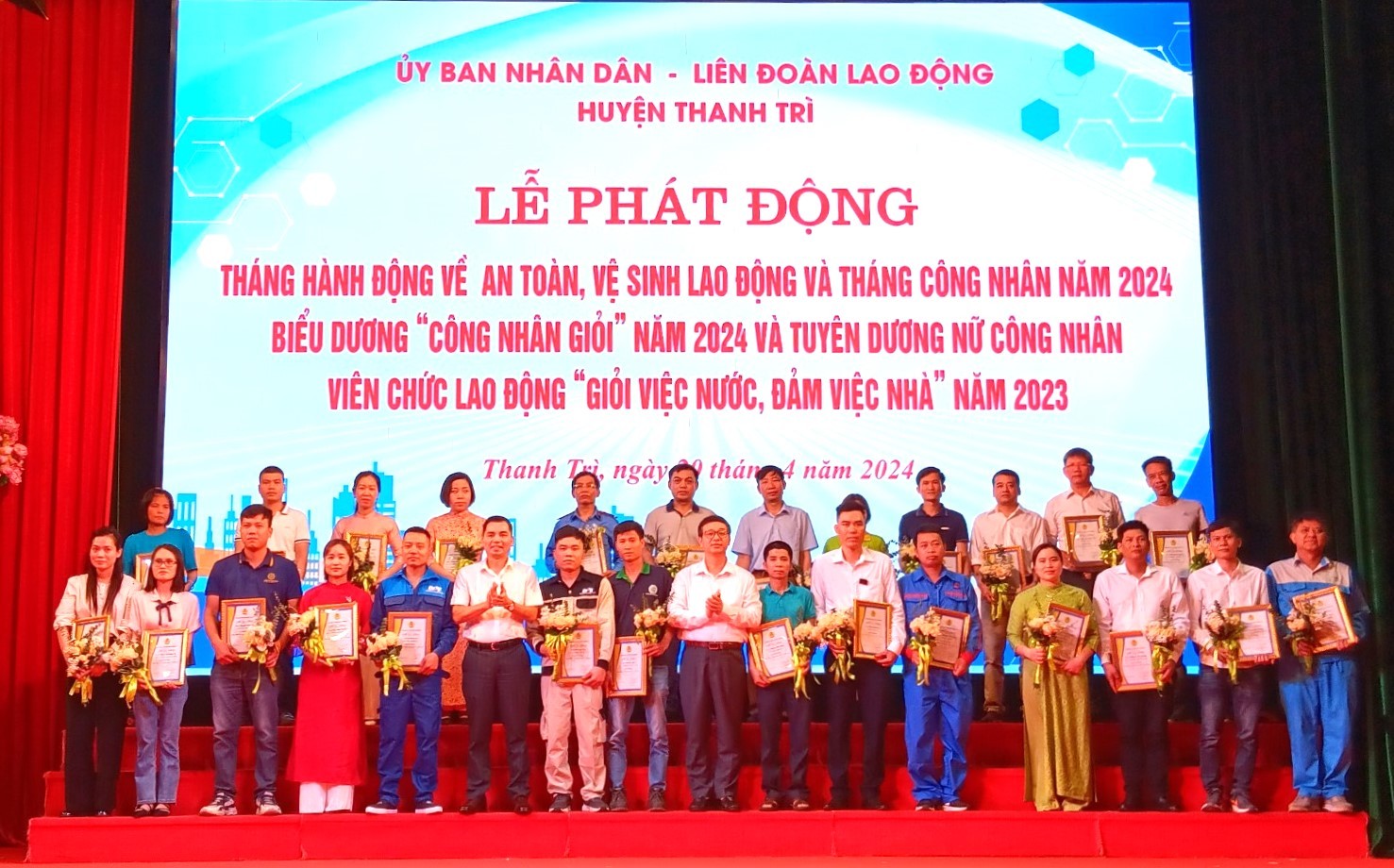 Liên đoàn Lao động huyện Thanh Trì: Cùng Công đoàn Việt Nam đổi mới và phát triển