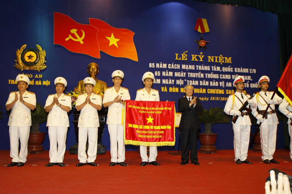 Cán bộ, chiến sĩ Công an Thủ đô khắc ghi những lời dạy của Tổng Bí thư Nguyễn Phú Trọng