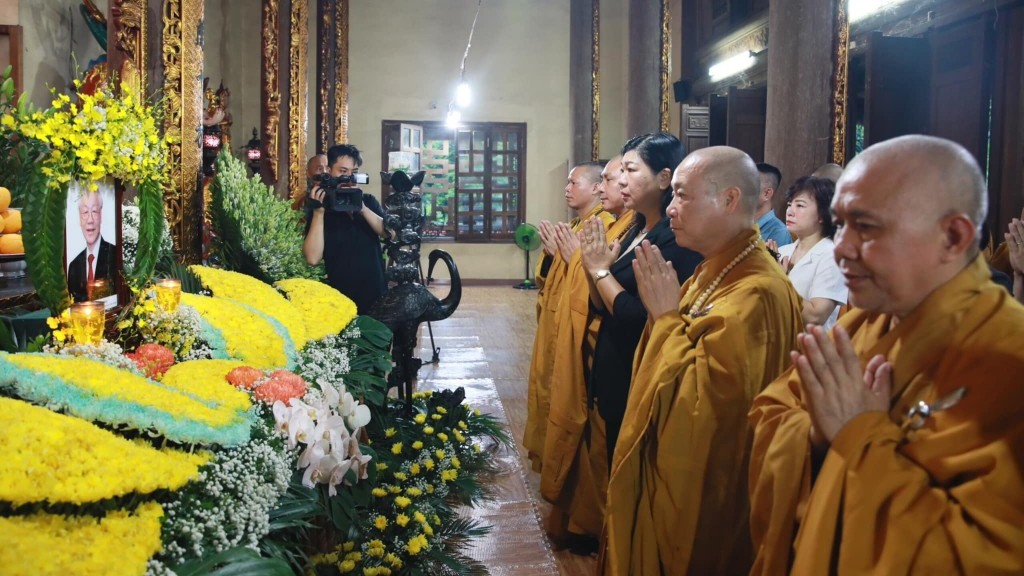 Cử hành nghi lễ cầu nguyện cho cố Tổng Bí thư Nguyễn Phú Trọng