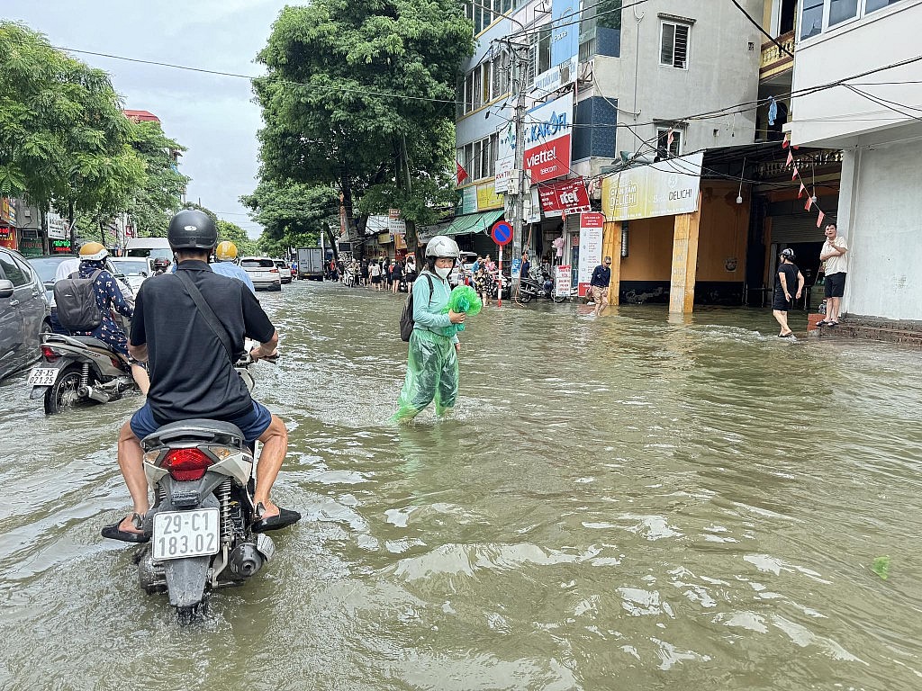 Hà Nội sẽ mưa to ngày đầu tuần