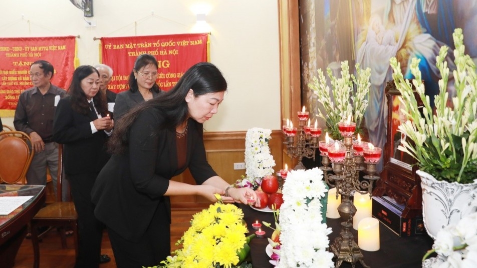 Ủy ban Đoàn kết Công giáo Việt Nam thành phố Hà Nội tổ chức cầu nguyện cho Tổng Bí thư Nguyễn Phú Trọng