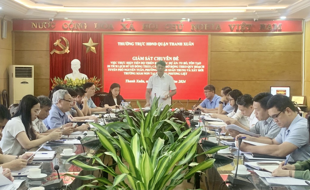 Quận Thanh Xuân phấn đấu hoàn thành giải phóng mặt bằng 3 dự án trọng điểm