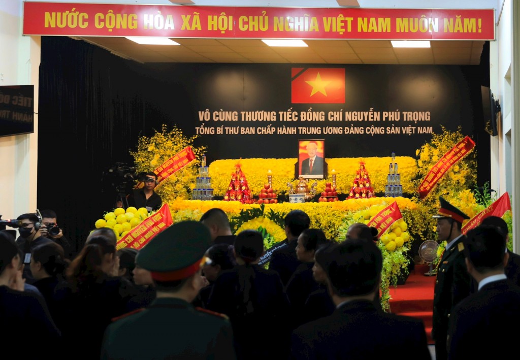 Trực tuyến: Lễ Quốc tang Tổng Bí thư Nguyễn Phú Trọng