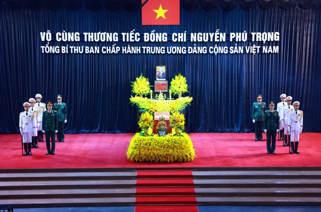 Xúc động dòng sổ tang tiễn biệt Tổng Bí thư Nguyễn Phú Trọng