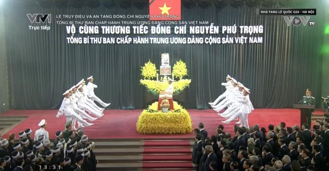 Trực tiếp Lễ truy điệu và Lễ an táng Tổng Bí thư Nguyễn Phú Trọng