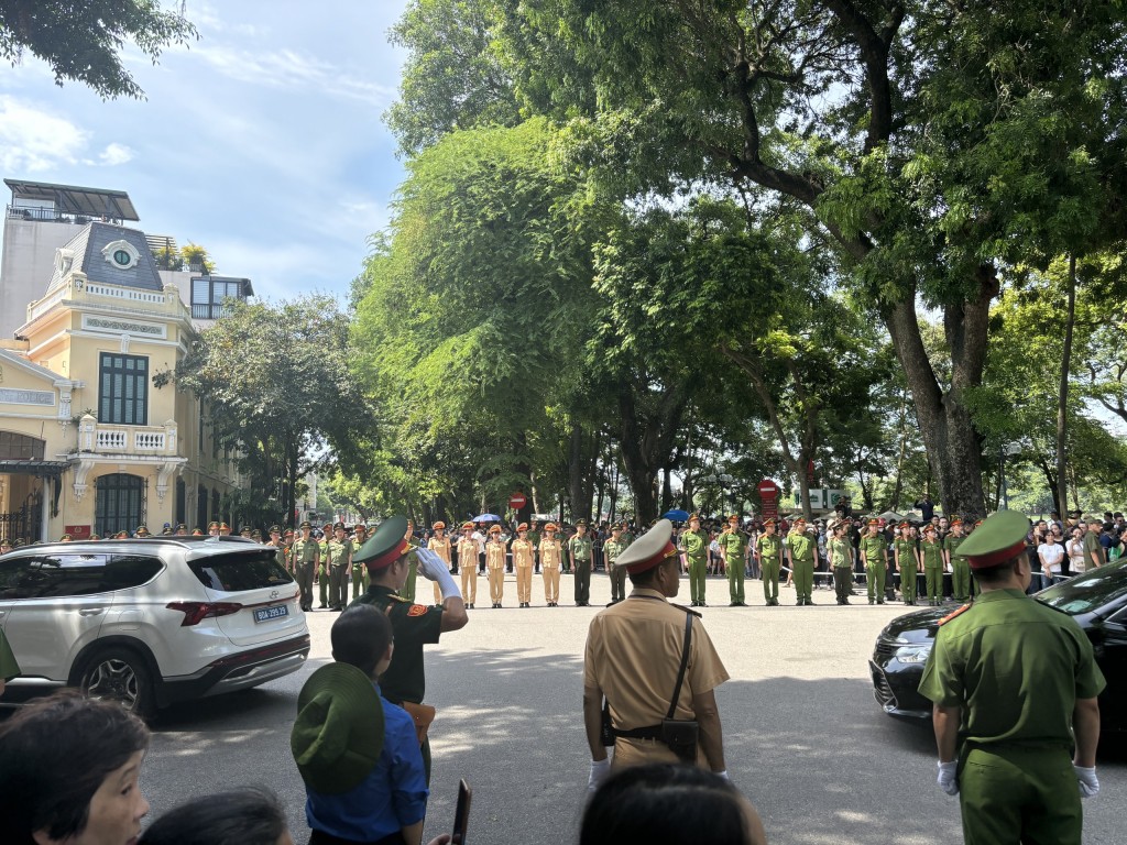Bảo đảm an ninh tuyệt đối Lễ an táng Tổng Bí thư Nguyễn Phú Trọng tại khu vực Nghĩa trang Mai Dịch