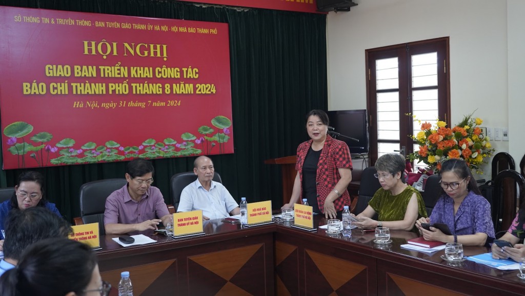 Báo chí Hà Nội phản ánh toàn diện, kịp thời các vấn đề thời sự, chính trị