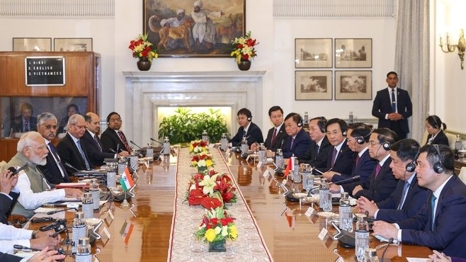 Việt Nam - Ấn Độ đẩy mạnh hợp tác trên cơ sở  "năm hơn"