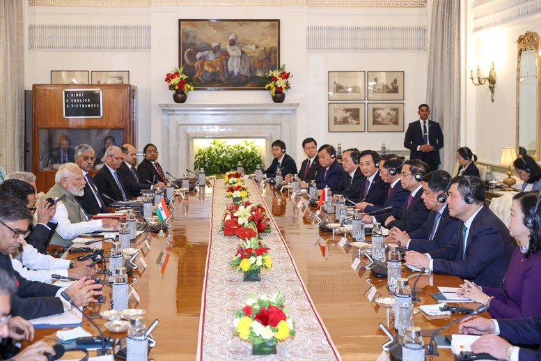 Việt Nam - Ấn Độ đẩy mạnh hợp tác trên cơ sở  