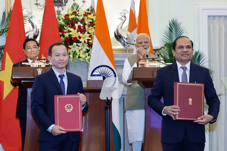 Việt Nam - Ấn Độ đẩy mạnh hợp tác trên cơ sở  