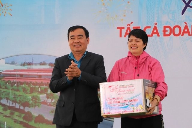 Công đoàn tỉnh Quảng Nam dành hàng chục tỷ đồng chăm lo cho người lao động