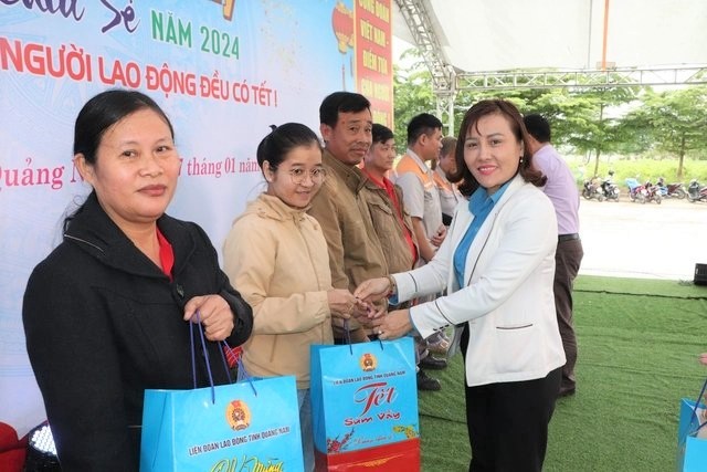 Công đoàn tỉnh Quảng Nam dành hàng chục tỷ đồng chăm lo cho người lao động