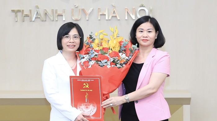 Đồng chí Nguyễn Thị Thu Thủy làm Phó Chánh Văn phòng Thành ủy Hà Nội
