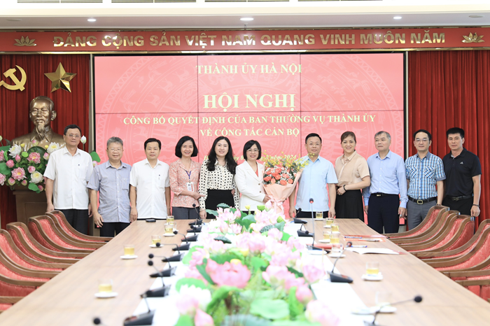 Đồng chí Nguyễn Thị Thu Thủy làm Phó Chánh Văn phòng Thành ủy Hà Nội
