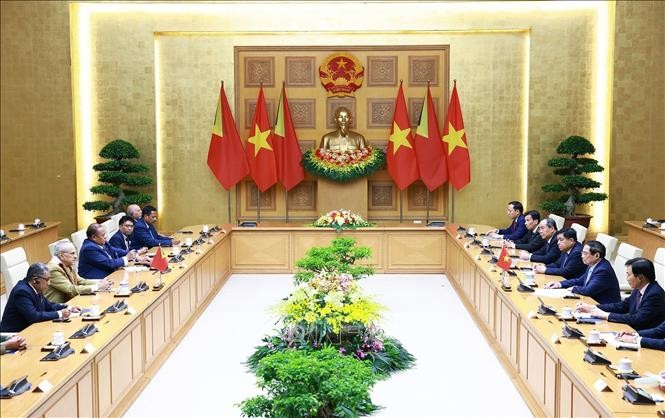Thủ tướng Phạm Minh Chính hội kiến Tổng thống Timor-Leste