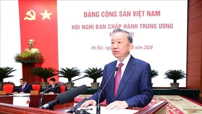 Chủ tịch Đảng Nhân dân Campuchia Hun Sen chúc mừng Tổng Bí thư, Chủ tịch nước Tô Lâm